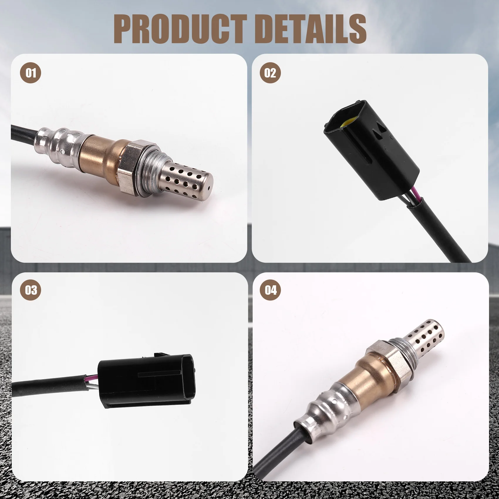 

A02Q-Oxygen Sensor Lambda O2 Sensor 24104288 9023792 24103706 For Sail 1.2L 1.4L