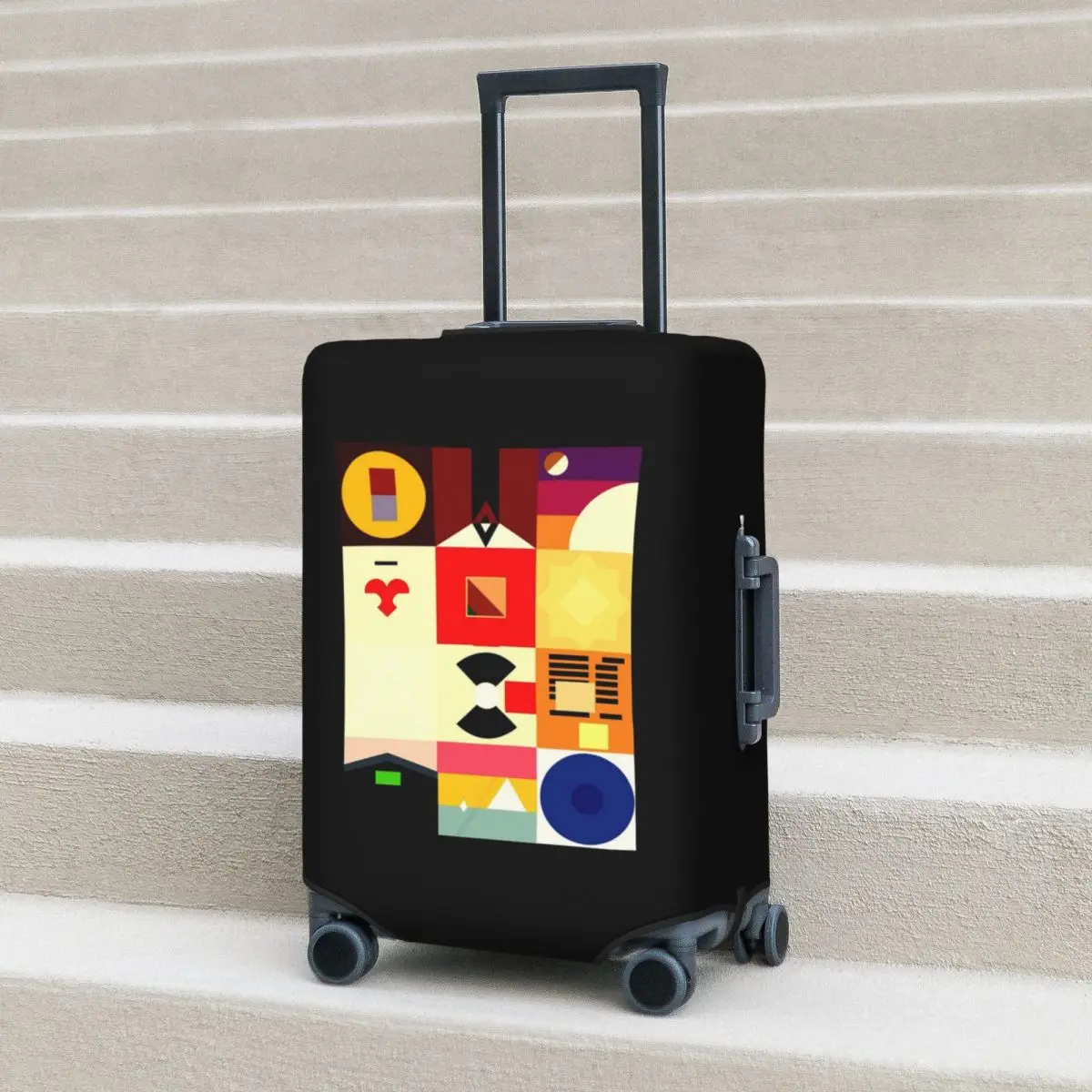 

Kanye West Discography чехол для чемодана, эластичные защитные чехлы для дорожного багажа на 18-32 дюймов