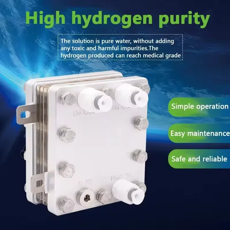 SAIDKOCC 1000ml 1800ml 99.99% High Purity PEM Hydrogen Generator Pure Water Electrolyzer Customizable