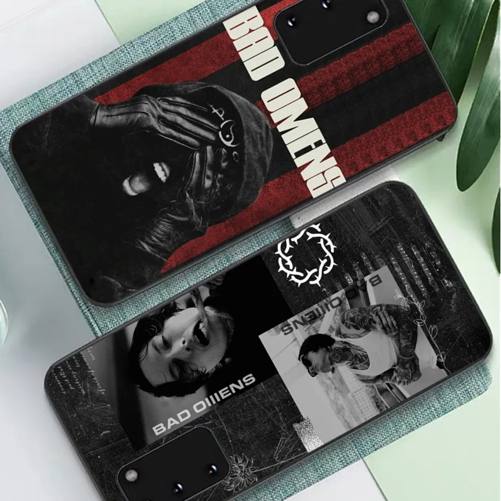 

Bad Omens Music Band Phone Case For Samsung S 9 10 20 21 22 23 30 23 24 Plus Lite Ultra FE S10lite Fundas