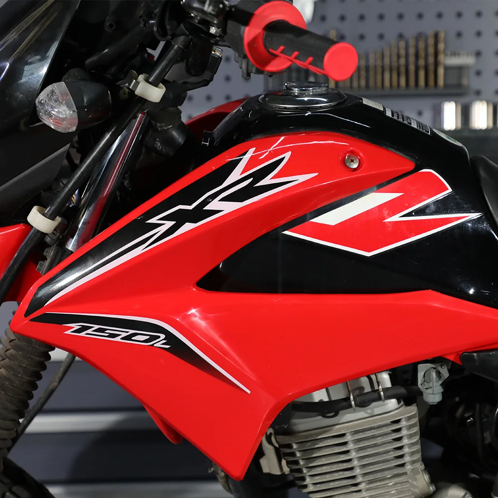 Motorcycle Accessories PP Front Side Cover Frame Case Guard Left Right Panels Body Cover For Honda XR150L XR 150L Dirt Bike