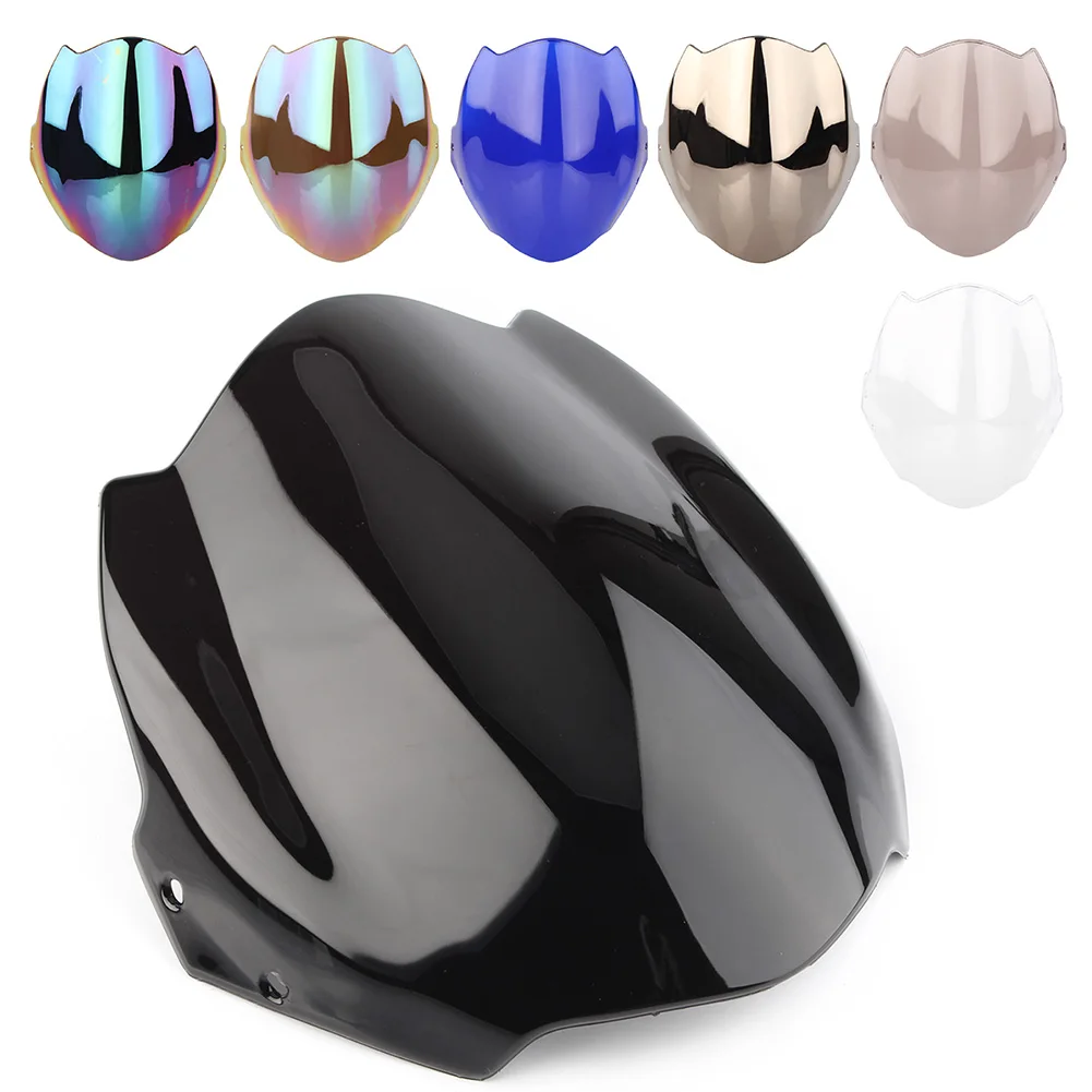 Motorcycle Windscreen Fly Design Windshield Wind Deflector Shield Protector For Ducati Monster 659/696/795/796 All Years