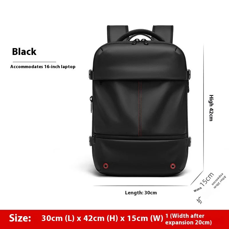 Tas Kasual Bisnis Kemasan Kompresi Vakum Tas Travel Y2k Ransel Fashion Ransel Kapasitas Besar Tas Tahan Air Untuk Pria