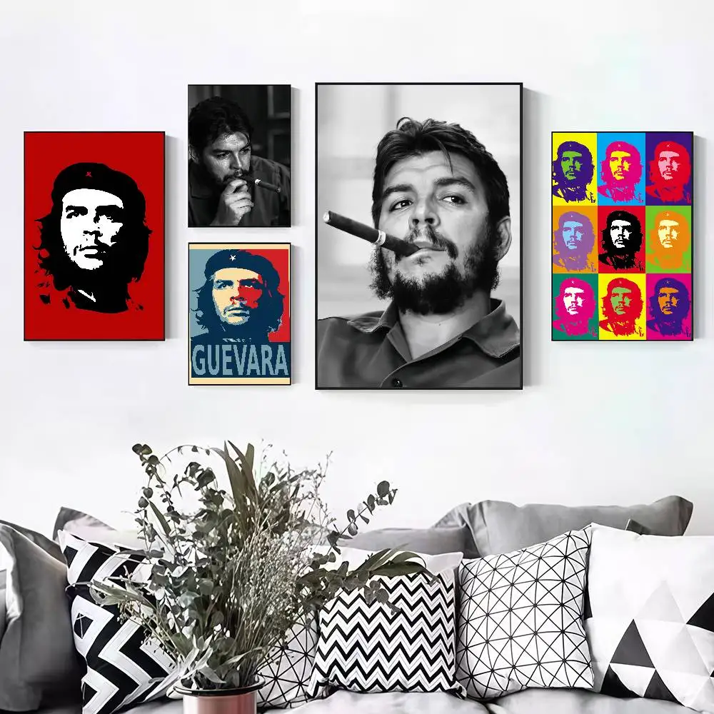 Che G-Guevaras Peelable Self-adhesive Poster Stickers Are Suitable For Frameless Wall Decoration In A Room
