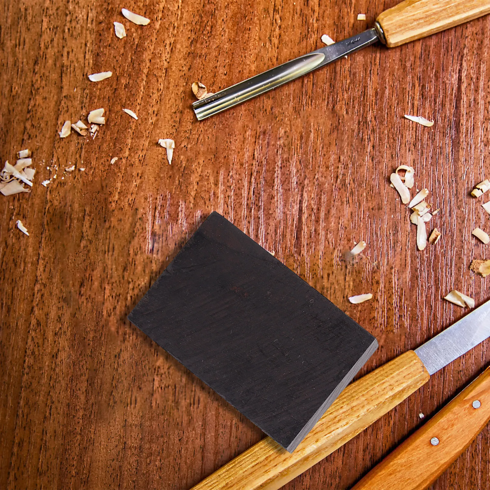 

10Pcs Premium Zitan Wood Carving Blocks 5x3.3x1.3cm Rectangular Unfinished Craft Panels for DIY Whittling Engraving Wall Decor