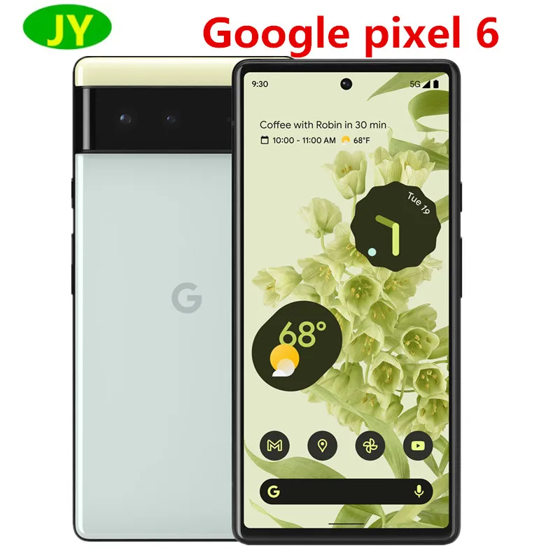 original Google pixel 6 128gb/256gb rom desbloqueado celular 6.4 