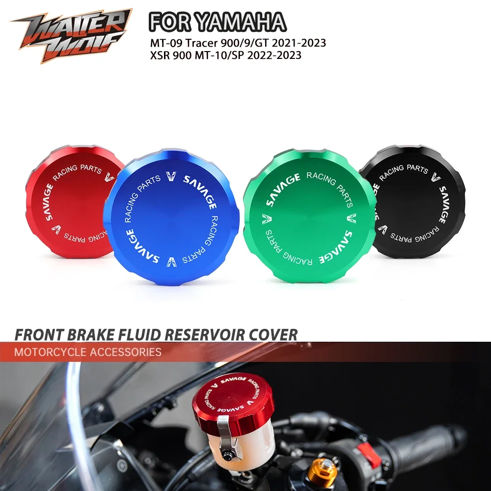 

Front Brake Fluid Reservoir Cover For YAMAHA MT 09 10SP MT09 Tracer 900/9/GT XSR 900 YZF R7 R1 R1S R6 R1M Motorcycle Accessories