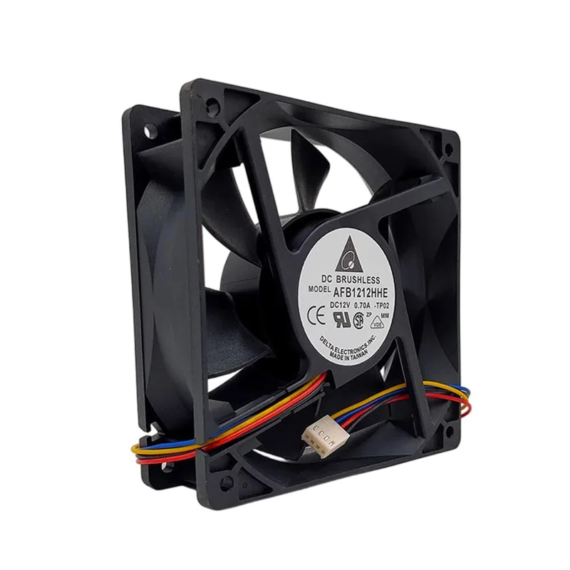 NEW ORIGINAL AFB1224HHE 12V 0.70A PWM 12038 120*120*38mm 12cm COOLING FAN RADIATOR