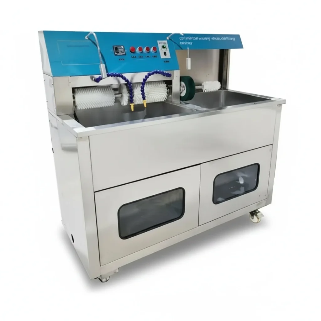 Shoe Washing Machine, Stainless steel Commercial Shoe Washer and Dryer, 75kg Energy-saving Sterilizing Dryer for Laundry