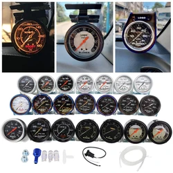 Car Modification Racing Instruments BLOWER60-35psi With A 2-Meter-Long Hose Oil Pressure Gauge Car Accessories Wearproof