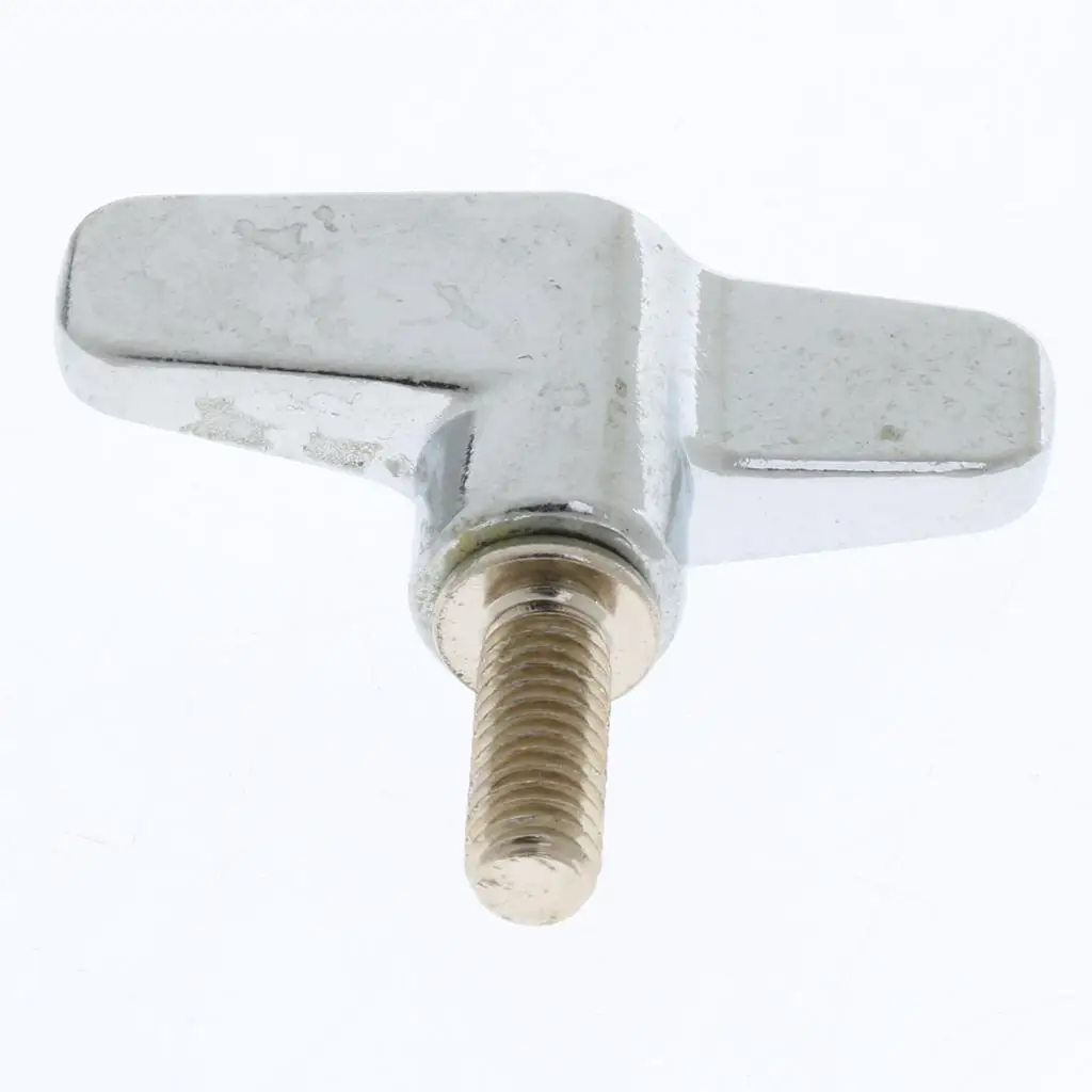 سبائك الزنك طبلة حامل الجناح طبل الصنج حامل الجناح الجوز المسمار قطر 6 مللي متر استبدال أجزاء ل قرع الطبل