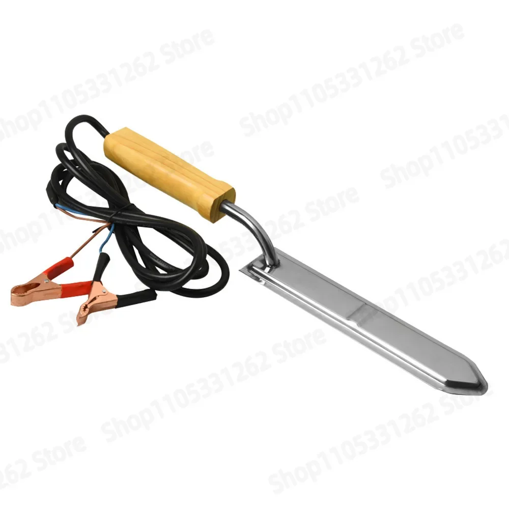 Wood Handle Constant Temperature Electric Honey Cutter Honeycomb Cutting Knife Honey Fork Beekeeping Equipment