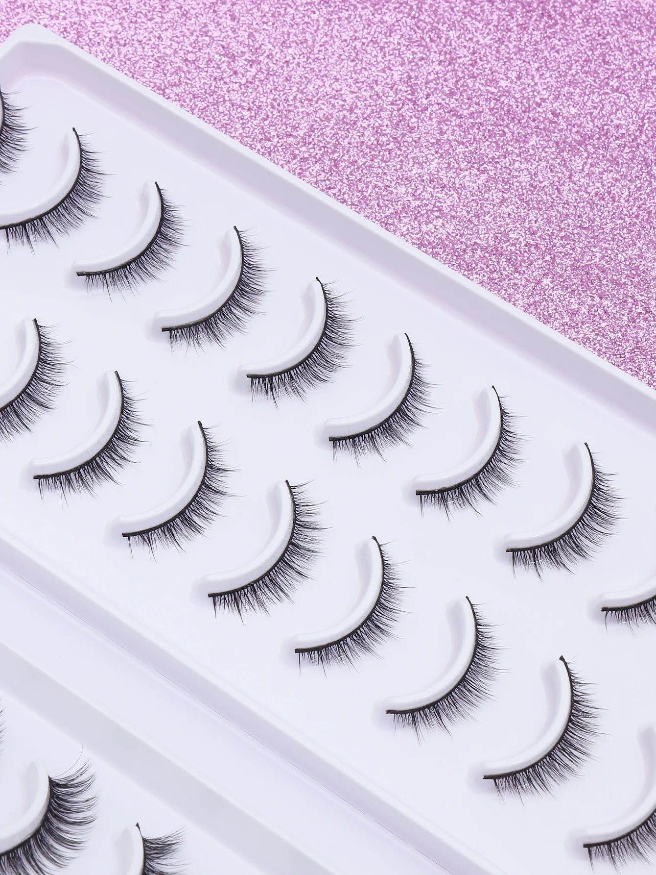 AYRMILLA 20 Pairs natural Lashes mix Mink Eyelashes Winged End Eye Elongated Eyelashes Natural long full false lashes Makeup