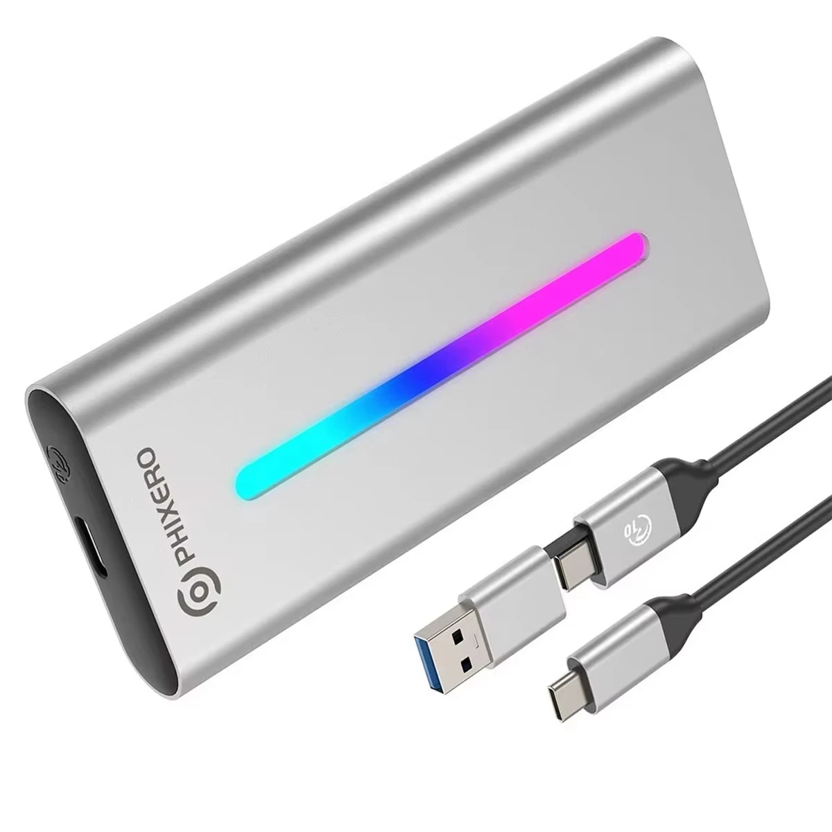 m2-ssd-enclosure-10gbps-usb-external-case-dual-protocol-nvme-sata-ssd-adapter-with-uasp-support-for-pcie-m2-drive