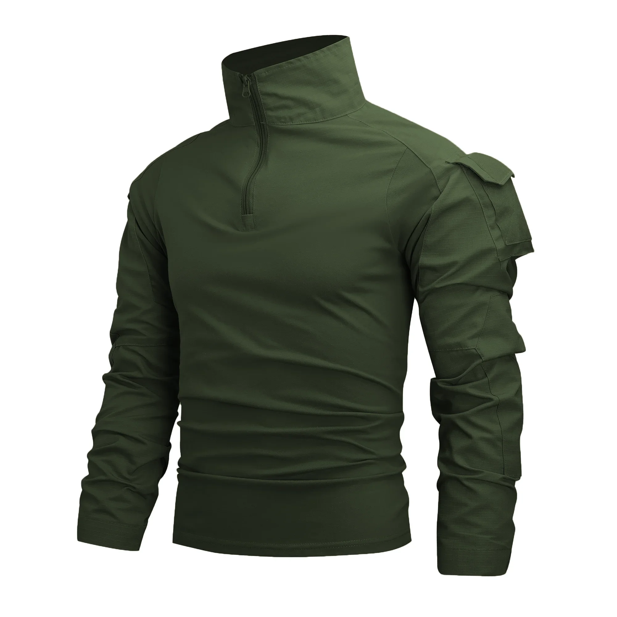 Mężczyźni Outdoor Sport piesze wycieczki t-shirty bojowe Softair wojskowy Multicam kamuflaż polowanie wspinaczka koszula kempingowa odzież taktyczna