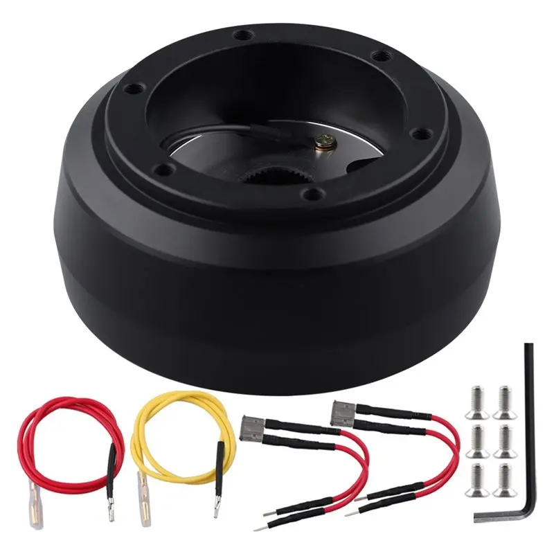 For 96-06 Jeep Wrangler TJ 07-18 JK 171H Steering Wheel 6 Bolt Short Hub Adapter