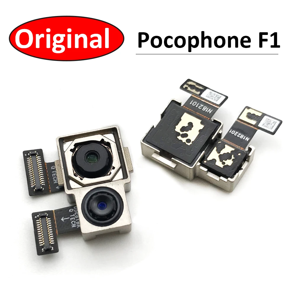 

20PCS Lots Tested Rear Back Camera For Xiaomi Mi Pocophone F1 Main Facing Camera Module Flex Cable Replacement Spare Parts