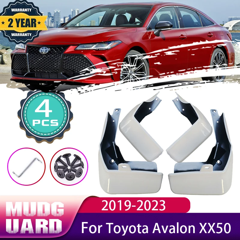 

Car Rear Fender for Toyota Avalon XX50 2019 2020~2023 Mud Flaps Splash Guards Wheel Mudguards Baking Paint Mudflaps Accessories