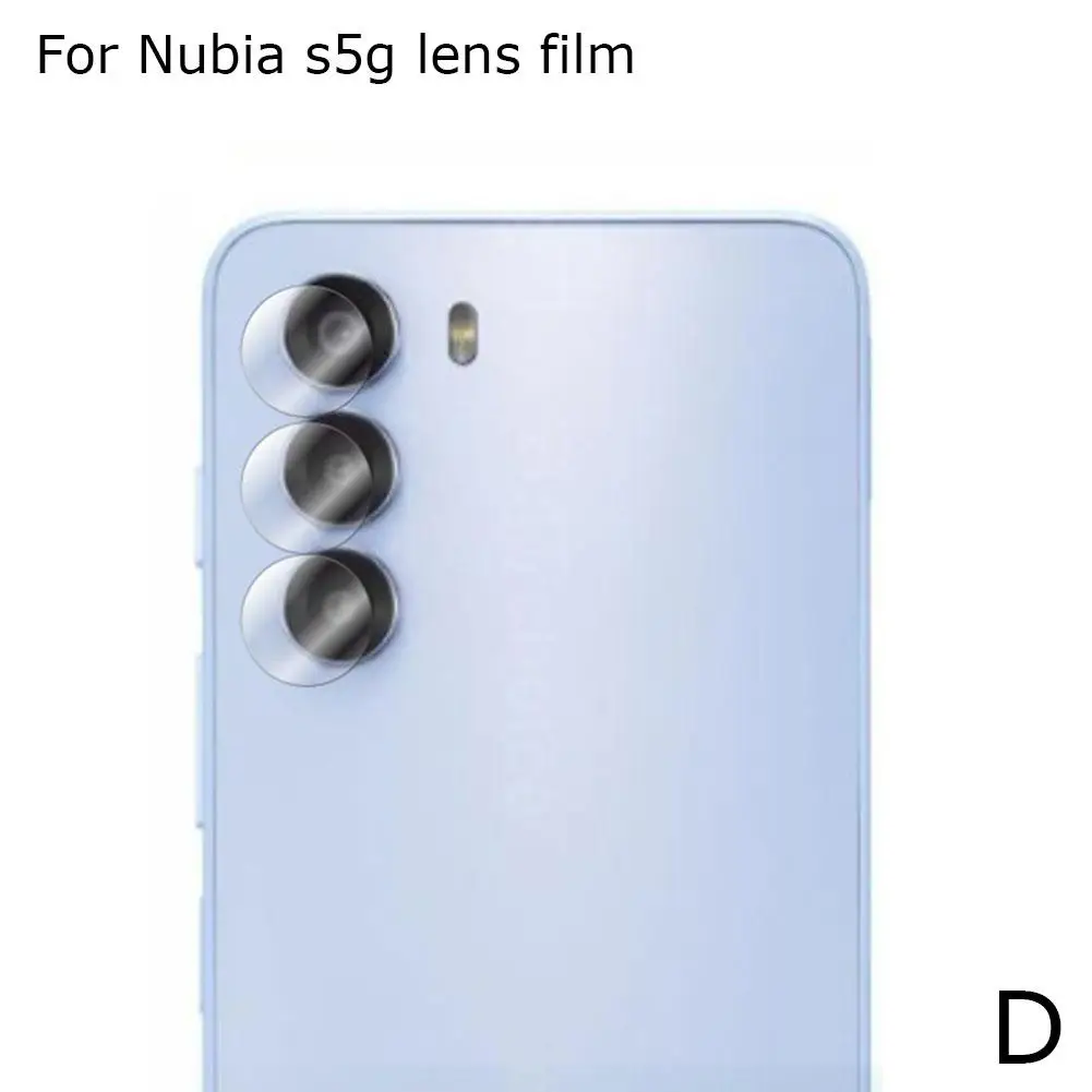 Suitable For Nubia S 5G Lens Film Metal Eagle Eye Transparent Split Rear Camera Tempered Glass Protective Film H9B4