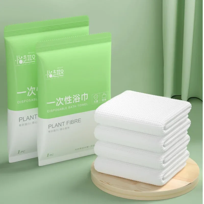 Ultra Absorbent Single Use Bath Towels Plush and Luxurious Hotel Towel Set Chemical Free Hand Towels Portable Face Cloths