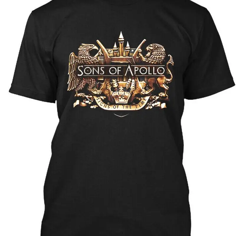 

Новая популярная футболка Sons Of Apollo Signs The Time с американской музыкой, размер S 4Xl