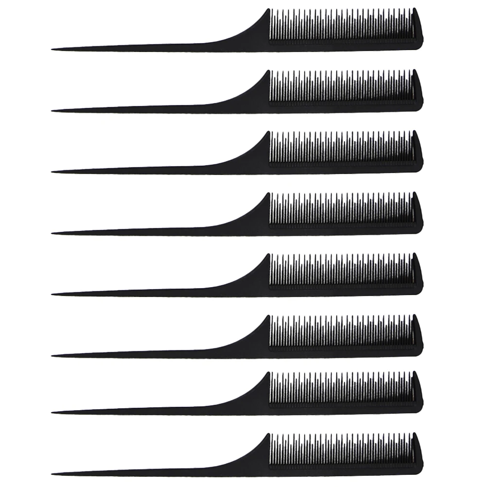 

8 PCS Brush Essential Barber Portable Comb Hairdressing Massage for Home Anti-Static