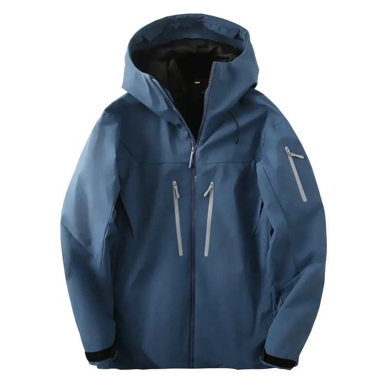 2026 Rock Climbing Skiing Camping Fishing Windproof Waterproof Shooting Outdoor Travel Hunting Men's Hard Shell Down Jacket