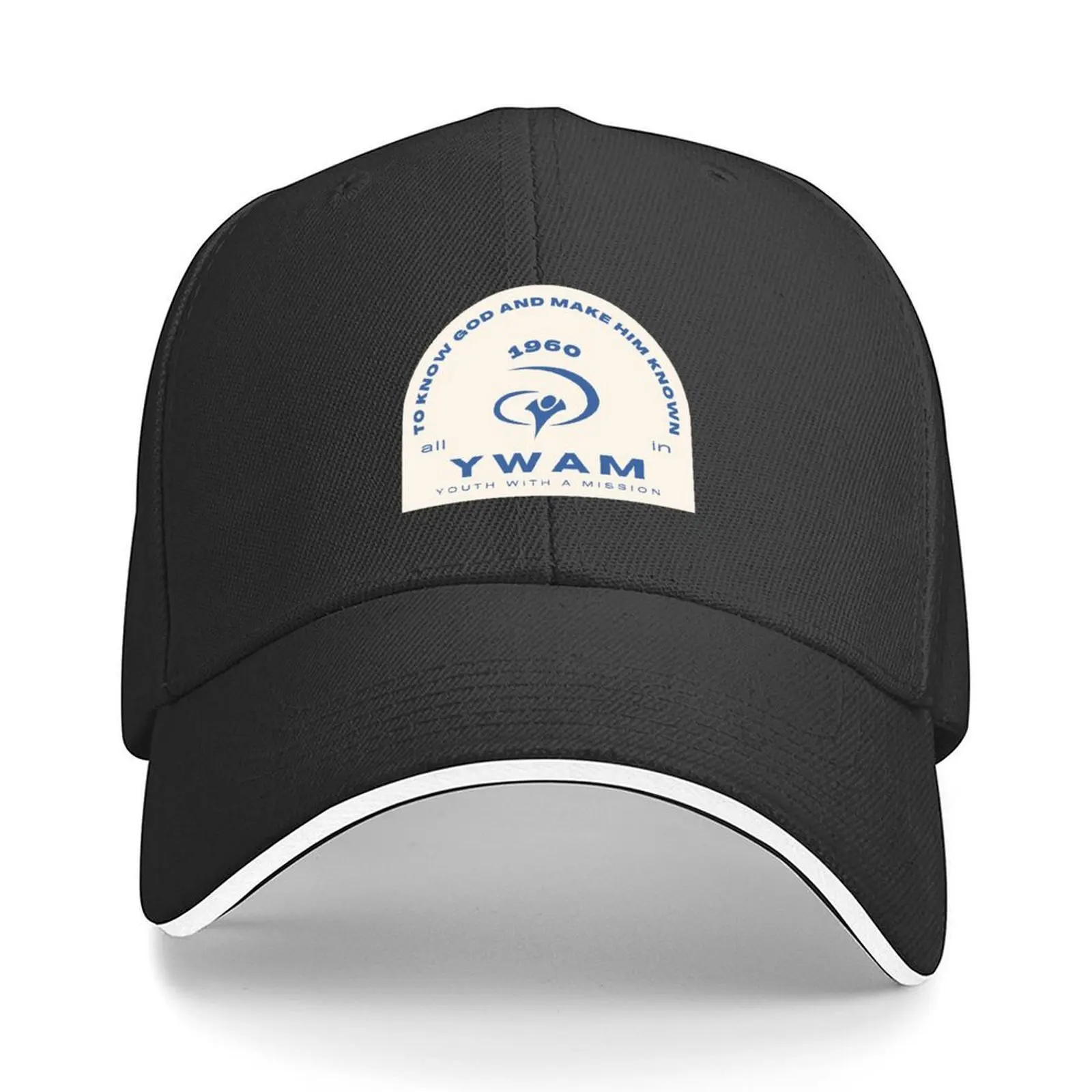 

All IN - YWAM LOGO - youth with mission Baseball Cap designer cap Sunhat Streetwear hats for men Boy Women's