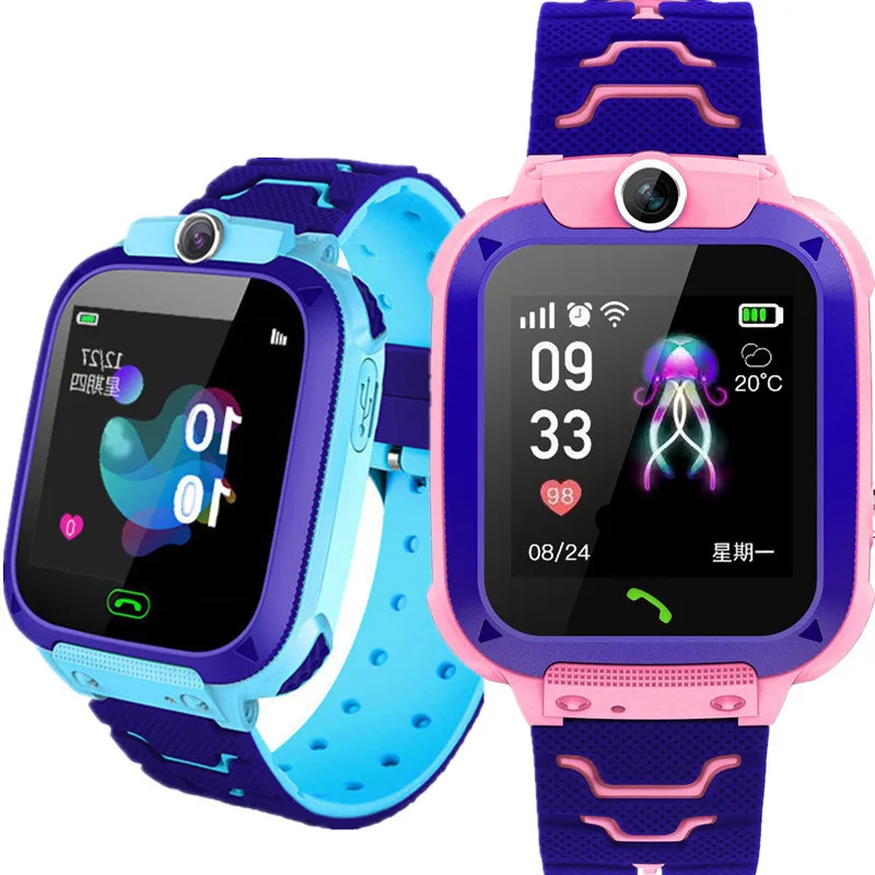 -Border HotQ12BChildren's Positioning Watch English Multi-Language Take Photos Life Waterproof