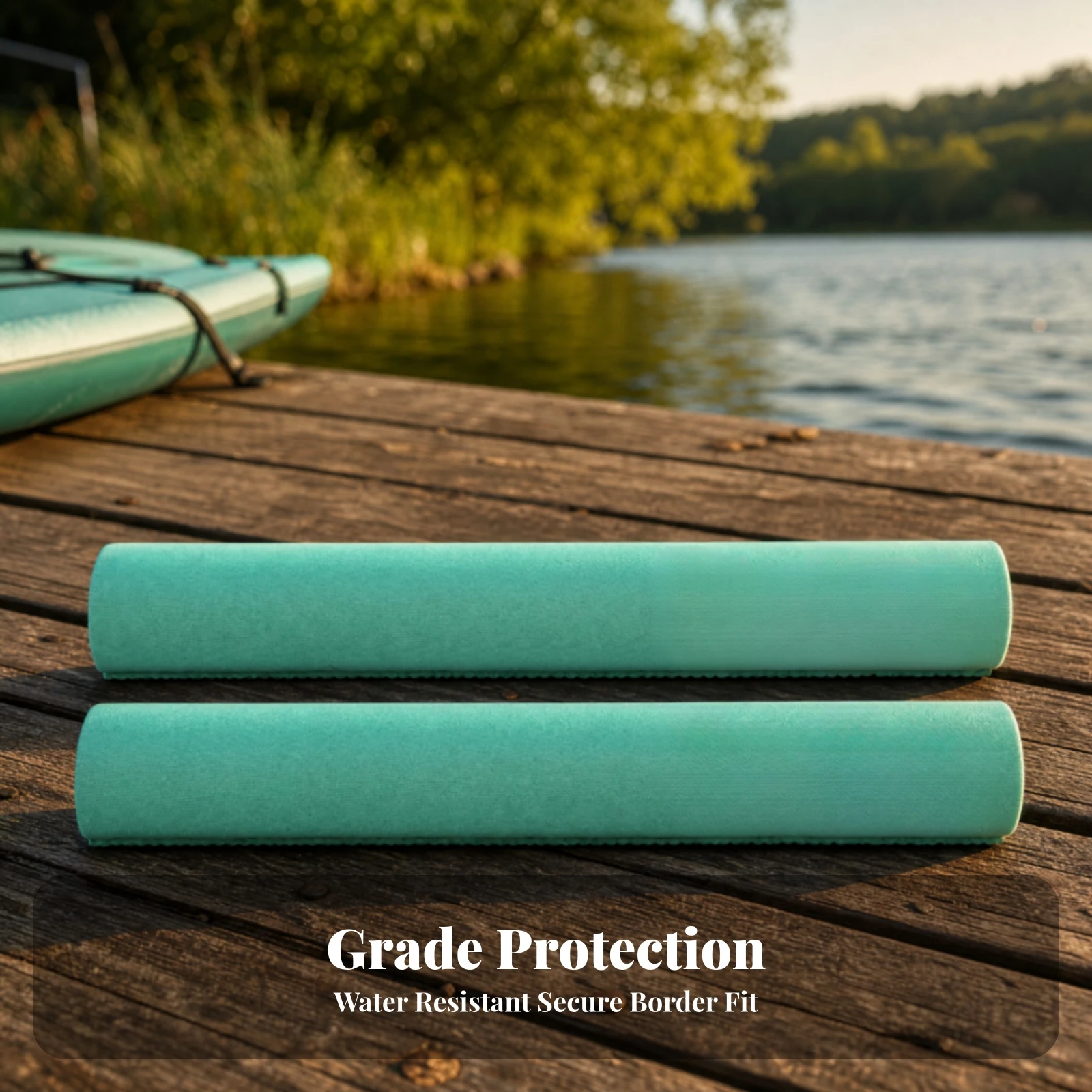 2 Pieces Paddleboard Paddle Covers Padded Paddle Cover with Koetsu Logo Slim Long-Lasting for Paddleboarding, Routine Paddling
