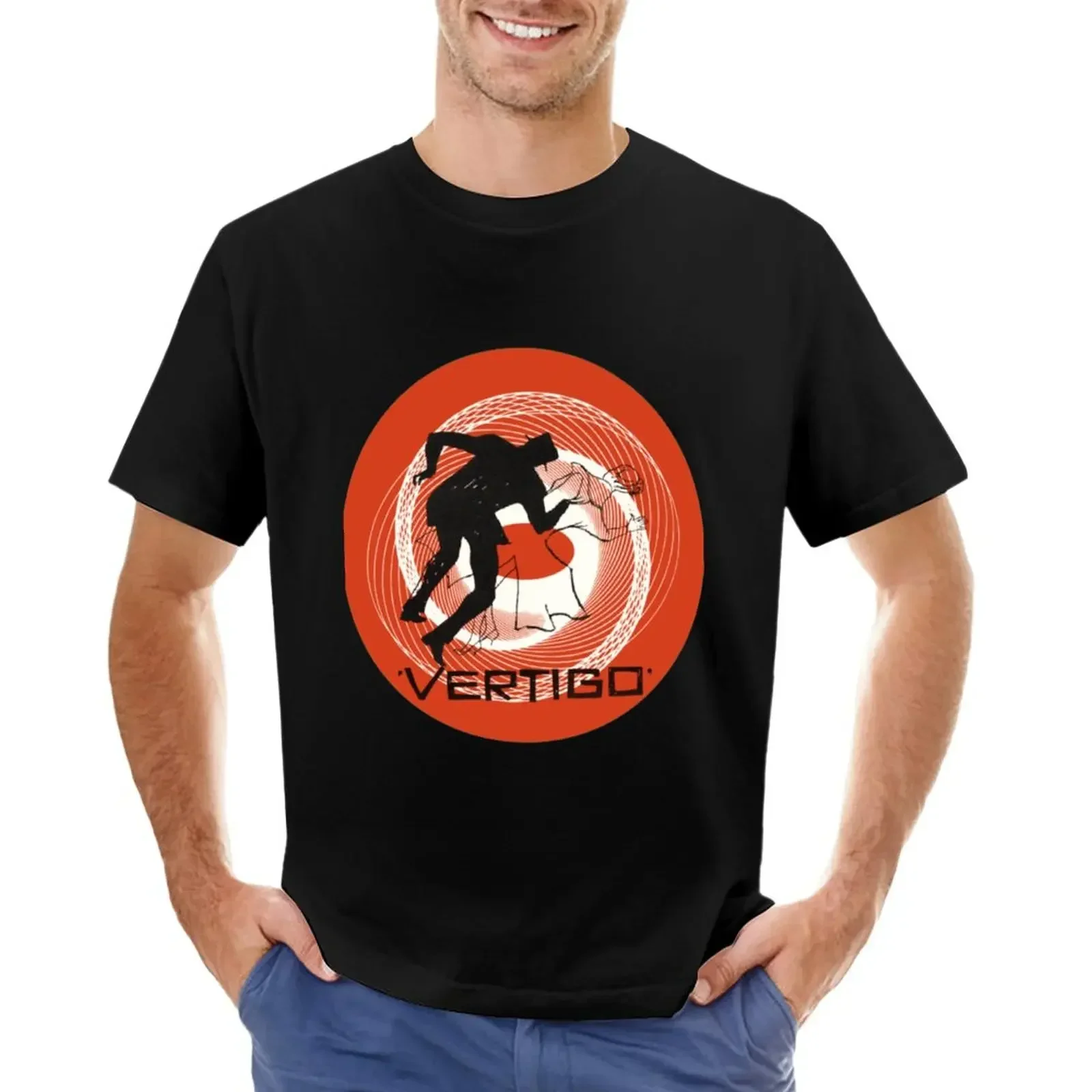 Hitchcock T-ShirtHitchcock's Vertigo T-Shirt aesthetic clothes for a boy mens cotton t shirts