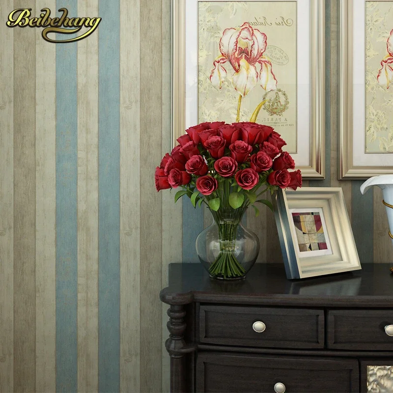 

Обои beibehang с эффектом деревянных блоков, коричневые, под камень и кирпич, виниловые, в рулонах, для декора стен в гостиной, художественные обои для фоновой стены