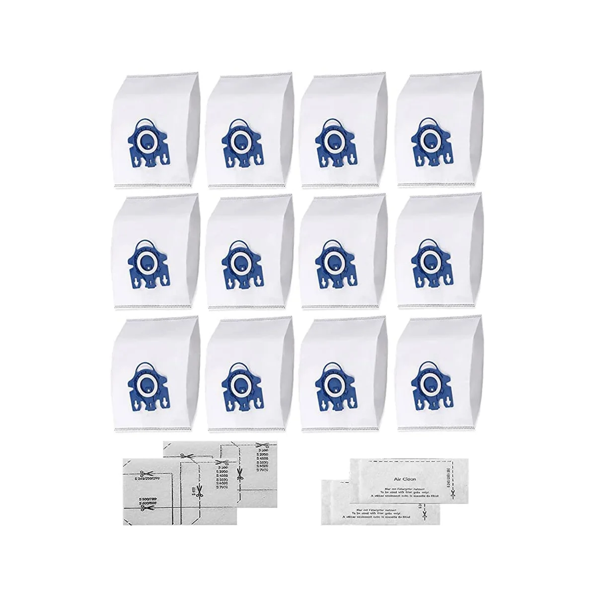 

Vacuum Bags for GN Bags Classic C1 Complete C1 C2 C3 S2 S5 S8, S227/S240, S270/S280 Series Canister Vacuum Cleaner