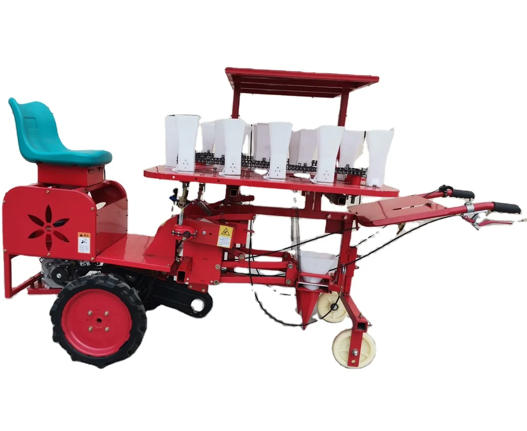 

【Hot】Planting Machines 2 Rows Agricultural Seeders Onion Transplanters Machine Vegetable Seedling Planter Transplanter