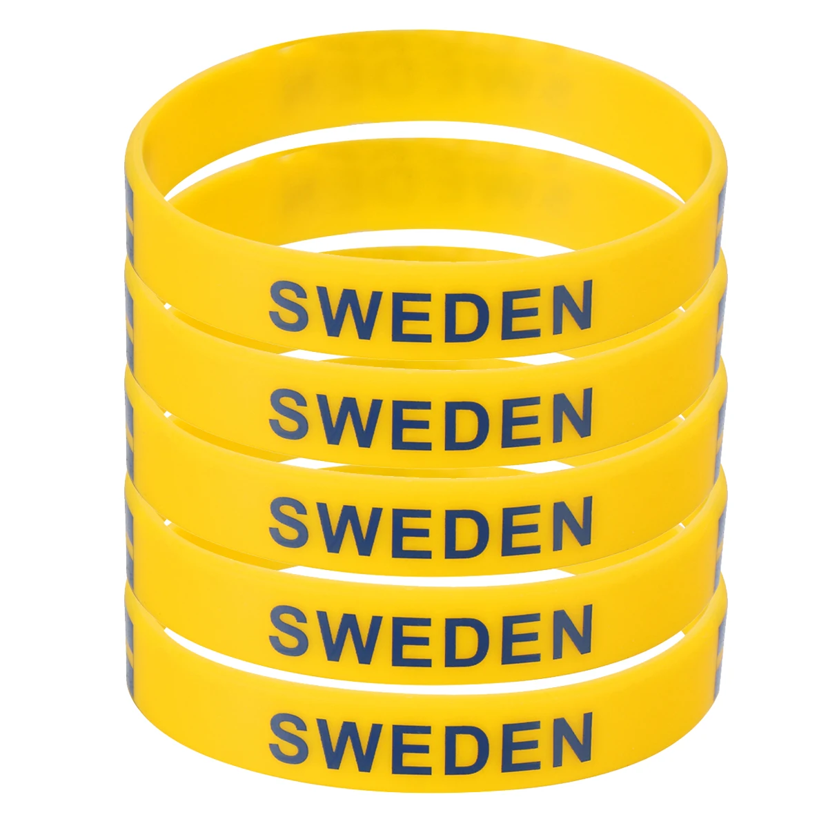 

5 шт. деревенские силиконовые браслеты, прочный экологически чистый спортивный браслет для игр, Швеция, силиконовый браслет, дизайн, кольцо на руку