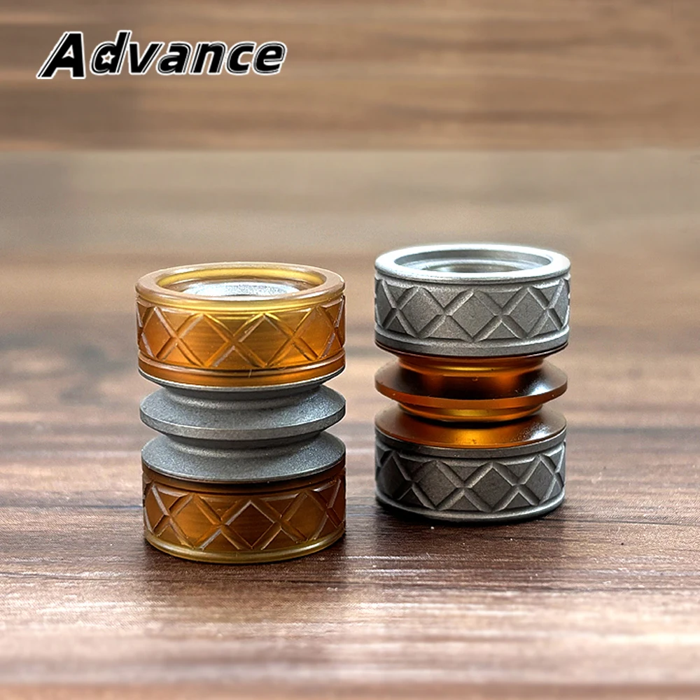 Columnar Titanium Alloy/PEI Bead Paracord Accessories Titanium Beads Rope Keychain Bracelet DIY Zipper Pendant