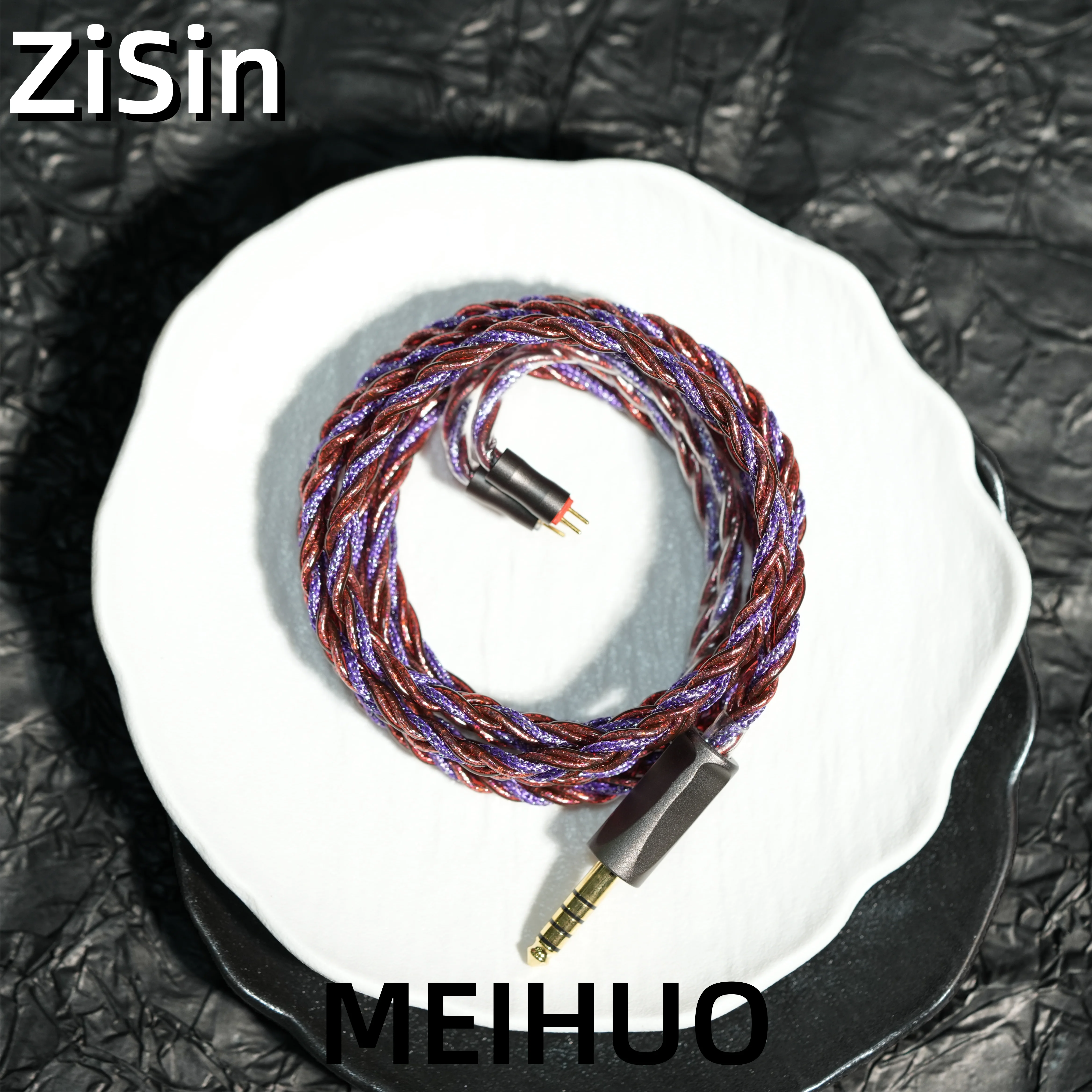 

ZiSin-313 6-Core HIFI Earphone Upgrade Cable With 3.5/2.5/4.4mm MMCX/ 0.78 2Pin/Recessed-0.78 2pin For DB3 Moondrop TANCHJIM