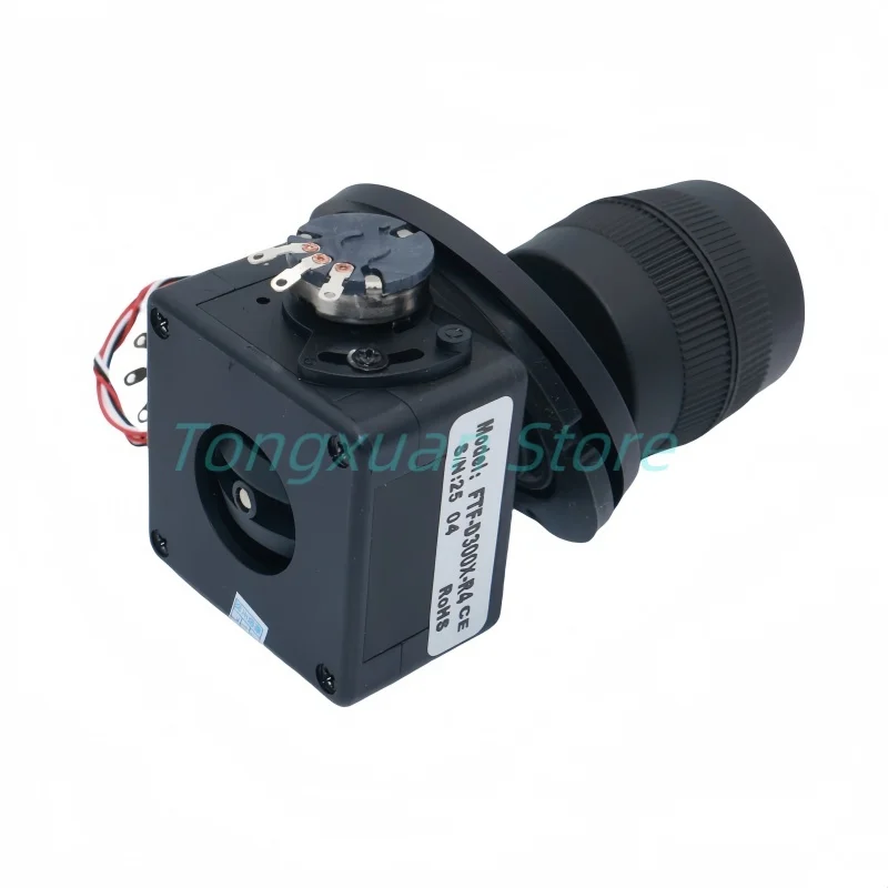 Potenciómetro de Joystick de 3 ejes, FTF-D300X-R2/R4 5K 10K, máquina de bola de Control Yuntai de seguridad 3D, teclado, Monitor, interruptor de Joystick, 1 ud.
