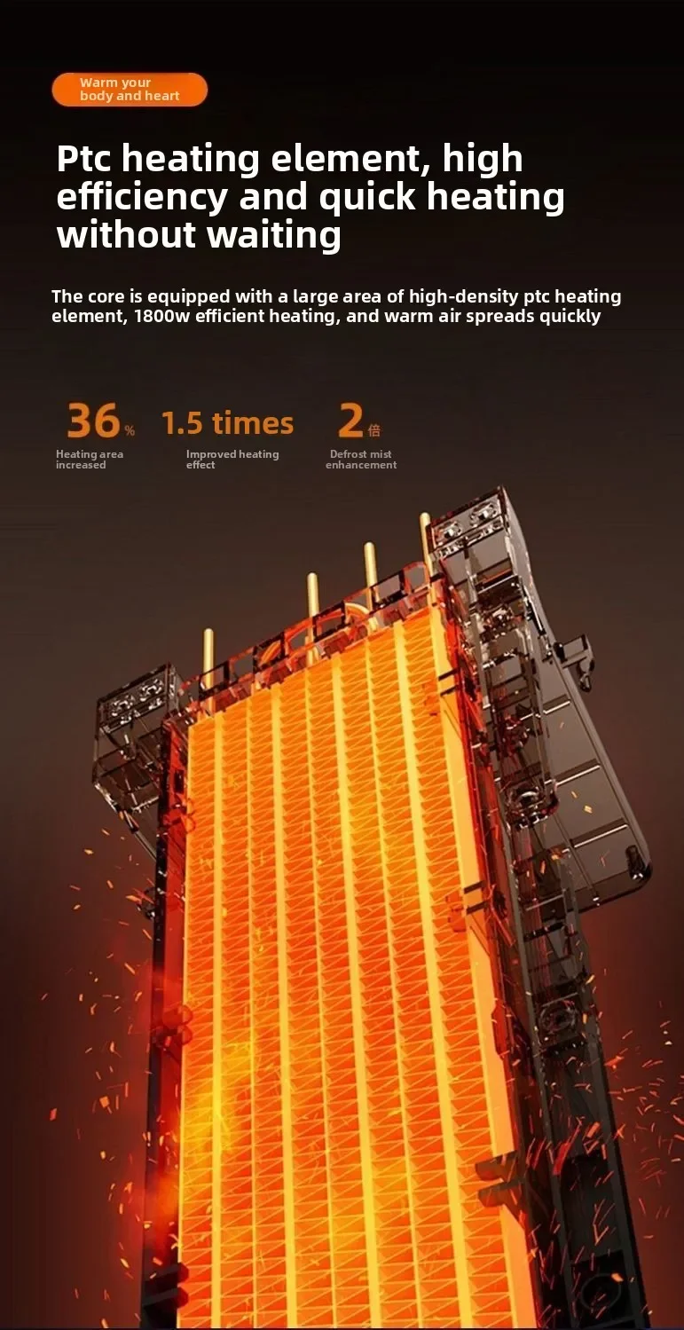 

2025 Новый автомобильный обогреватель USB-интерфейс Автомобильный обогреватель Размораживание и противозапотевание 12 В Специальный горячий и холодный двойного назначения