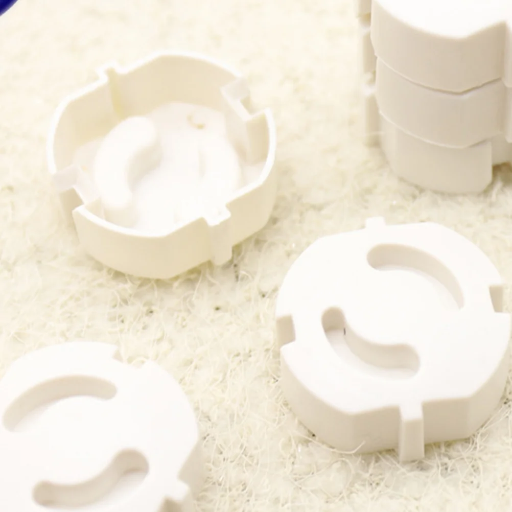 

20pcs Power Outlet Cover For Eu Standard Abs Safety Socket Leakage Protection Baby Proofing Childproof Electrical Outlet Covers