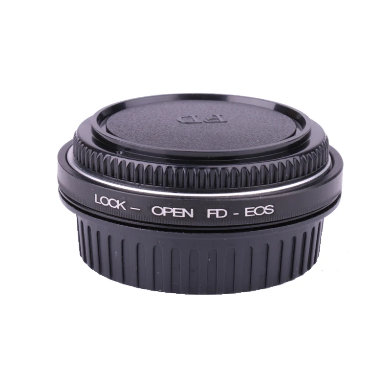 For FD-EOS FD-CANON FD Lens Adapter Ring With Optical Glass Focus Infinity Mount to for canon EOS EF Camera 500d 600d 5d2 6d 70d