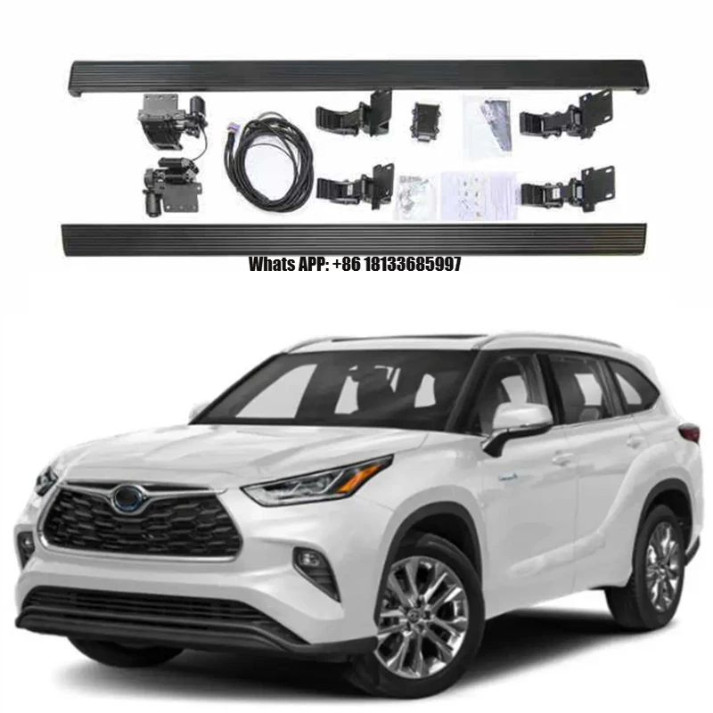 

Factory Price Silent Operation Waterproof Aluminum Running Board Automatic Electric Power Side Step for Toyota Highlander 2022+