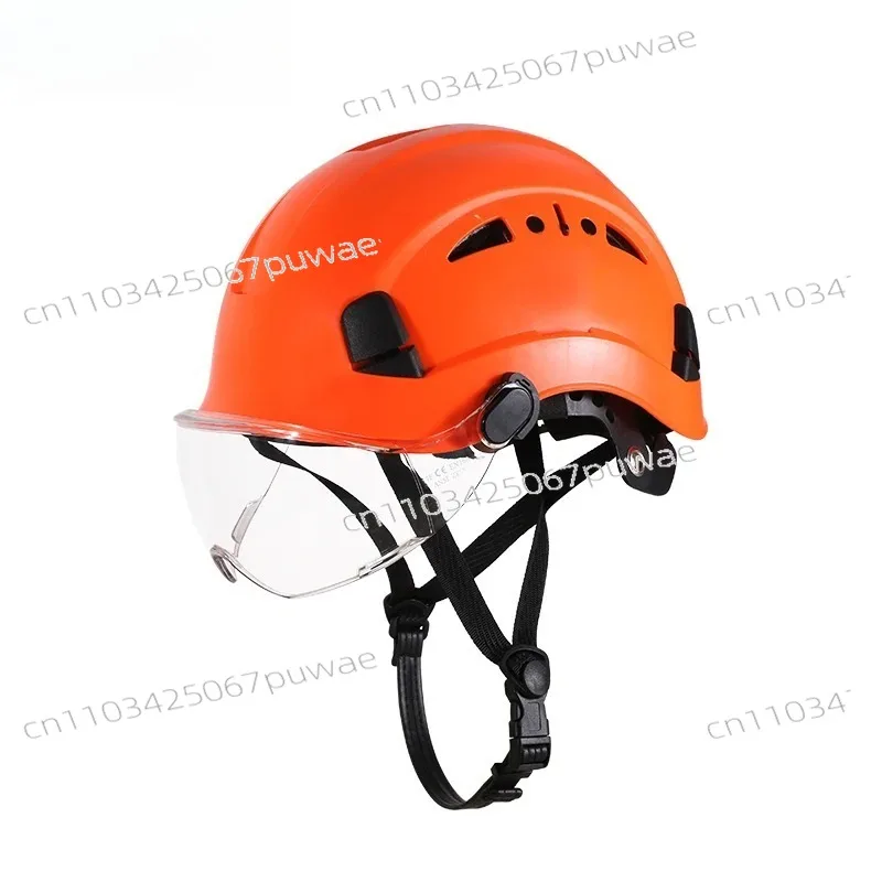 Professional Mountaineering Climbing Outdoor Industrial Safety Helmet Mountaineering Hat Universal Adjustable Protective Helmet