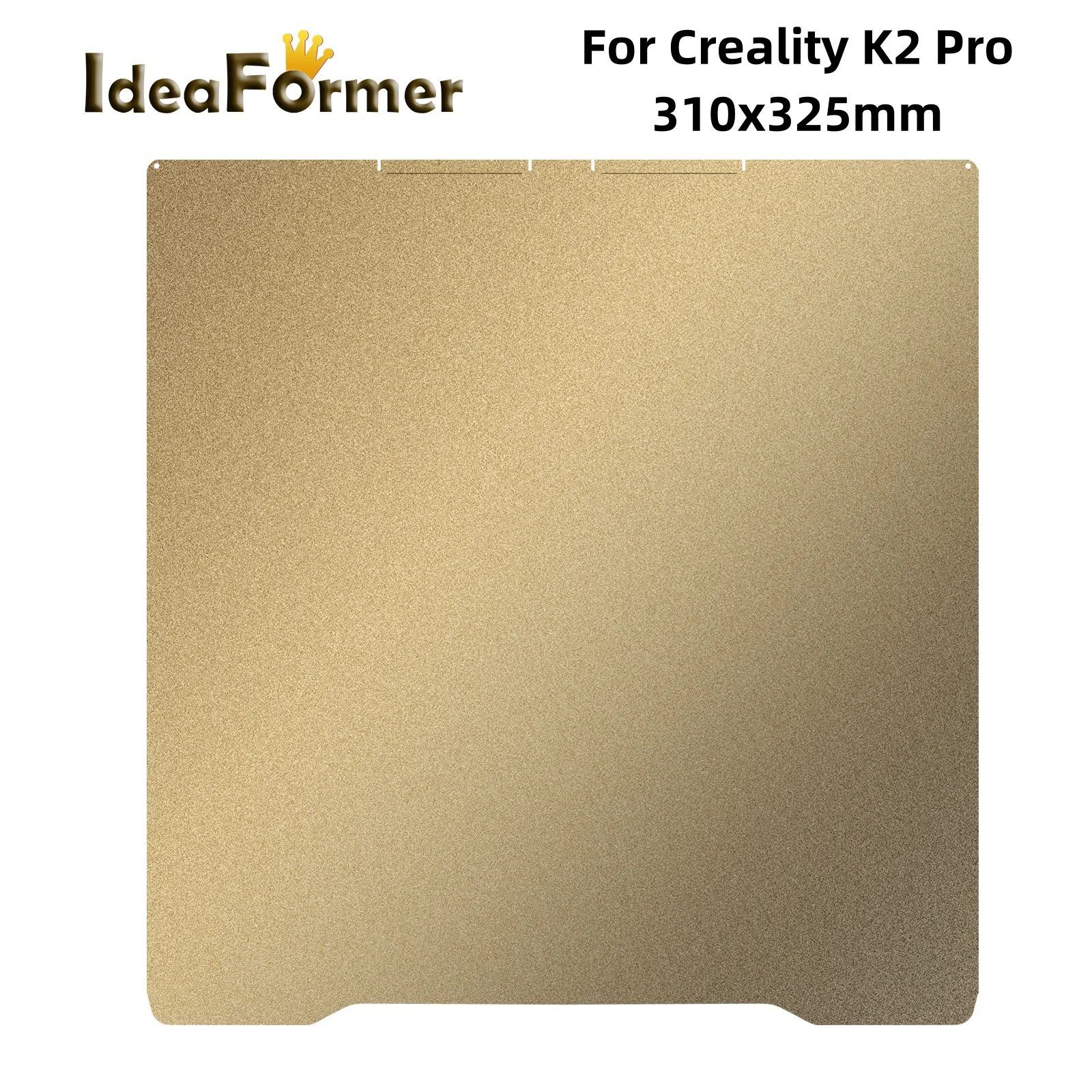 For Creality K2 Pro Build Plate 310x325mm Double Sided PEI Texture Creality K2 Pro Spring Steel Printing Platform K2 Pro Plate