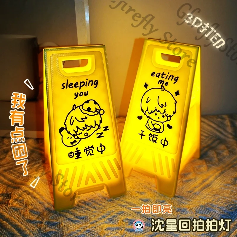 

Love and Deepspace Xavier Standing Sign Warm Light Night Lamp Cosplay Hallowmas 3D Printing Ornaments Christmas Gift Mascot