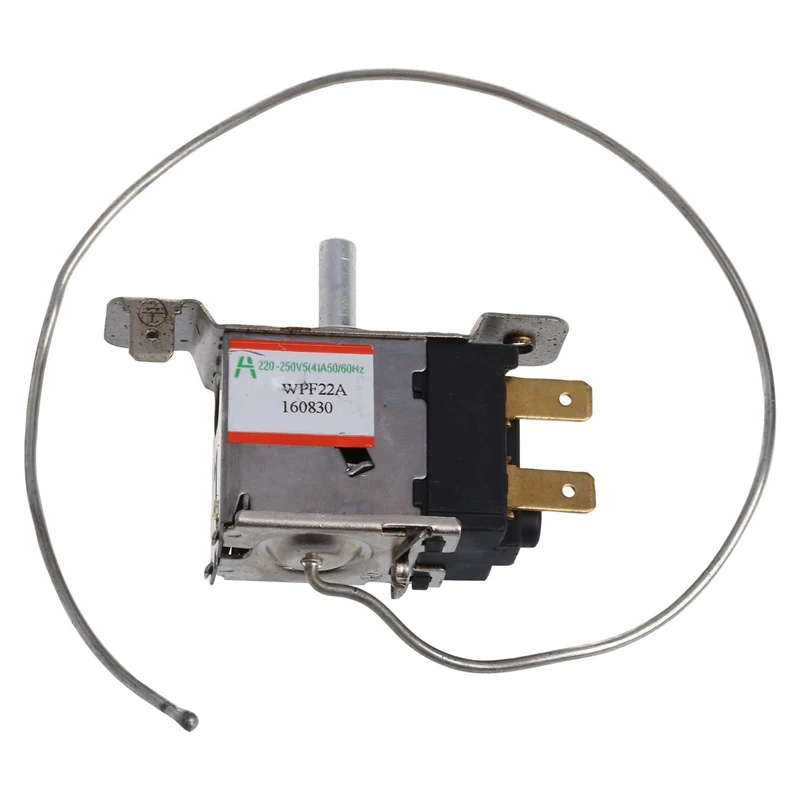 冷蔵庫用サーモスタット、3x wpf22a、2ピンw、30cmメタルコード