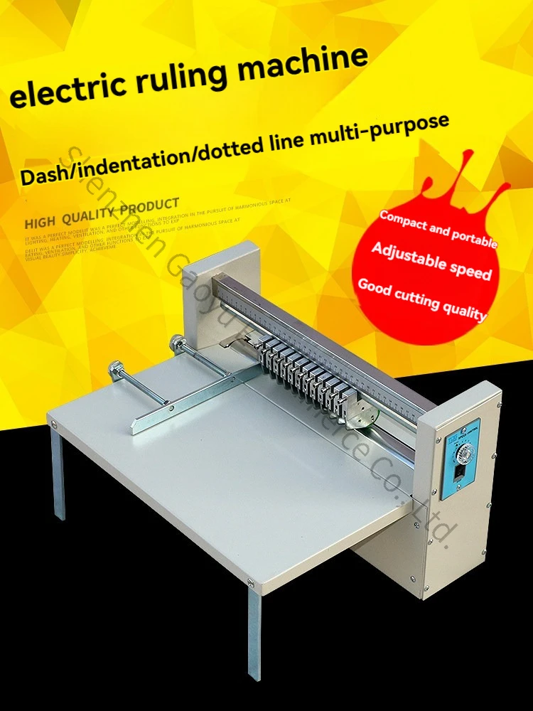 A4 + Self-adhesive Marking Machine 400type Hand-push Adjustable Speed Hoisting Dotted Line Indentation Round Knife Label