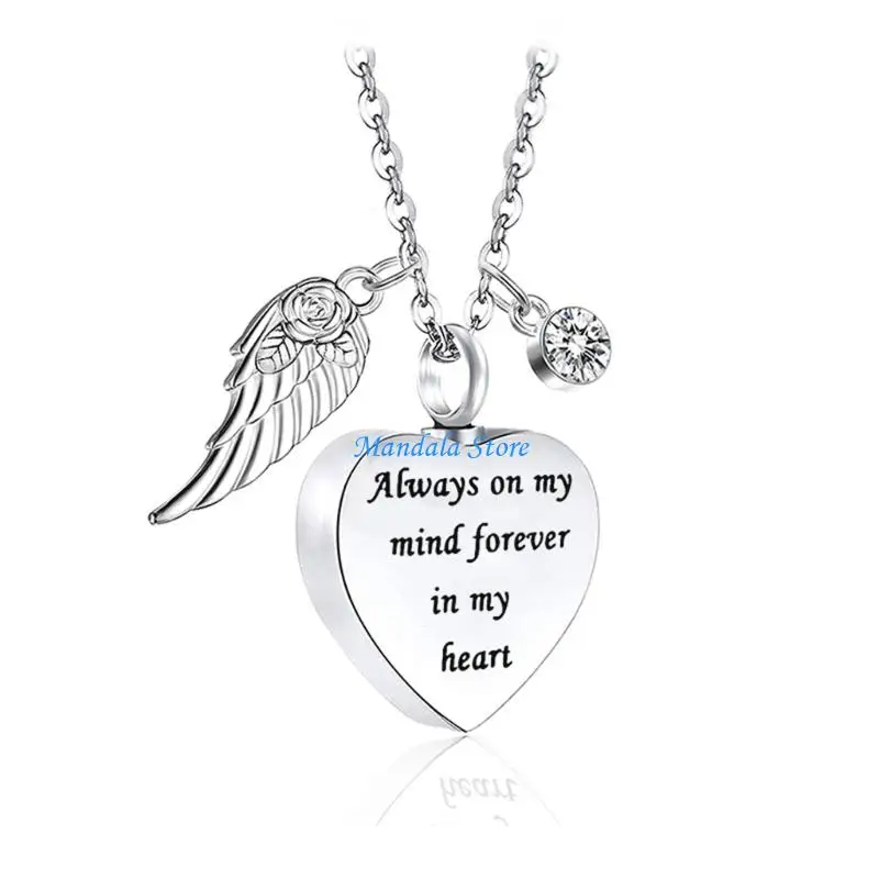 

U2JC Pet Cremation Urn Necklace Pet Loss