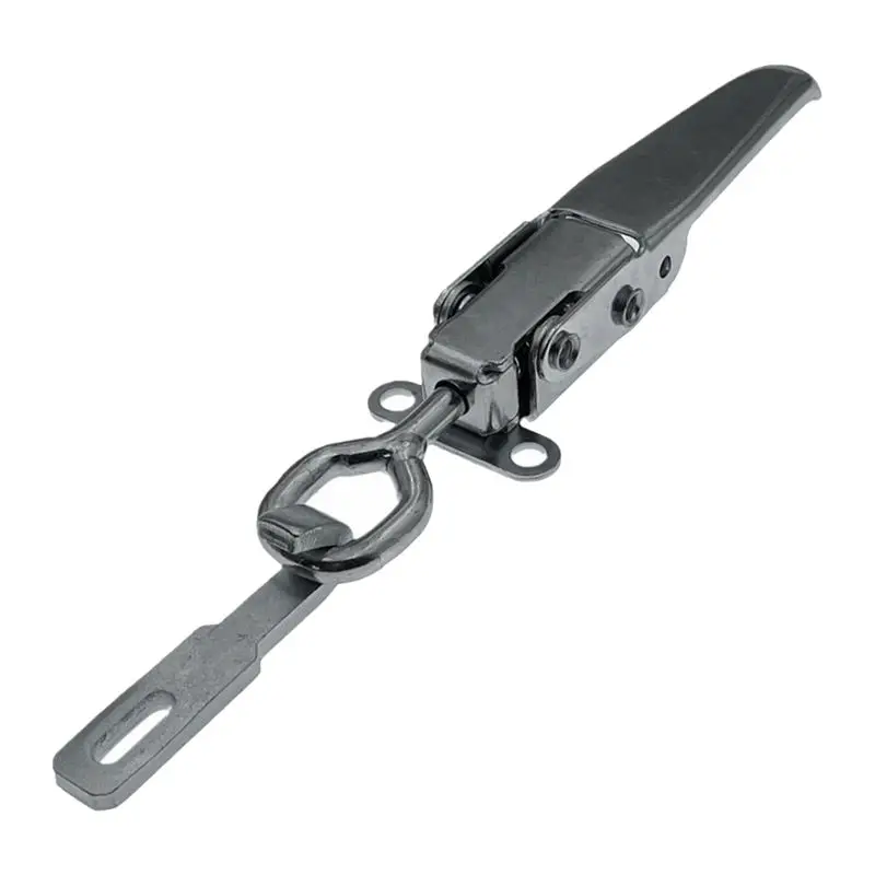B62B-Heavy Duty Trailer Hasp Door Handle Hasp Fastener Accessories, Trailer Buckle Hasp Safety Latch
