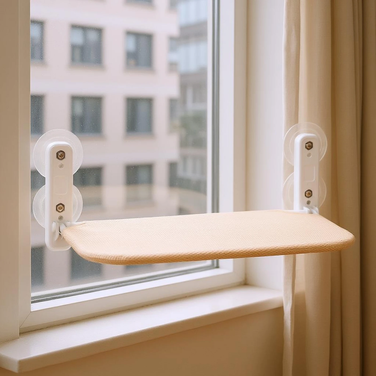 window-feline-bed-elevated-suction-cup-feline-perch-for-flat-surface